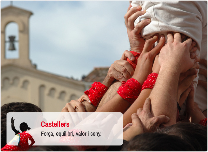 Castellers - Força, equilibri, valor i seny